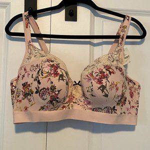 Cacique, Lightly Lined Balconette, 42D NWT